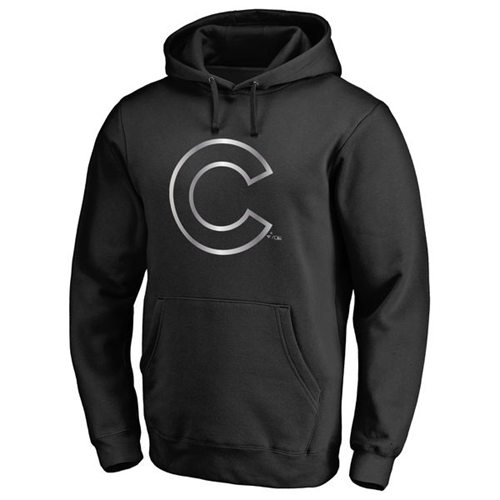 Chicago Cubs Platinum Collection Pullover Hoodie Black cheap jerseys for sale - CheapJerseys.Shop