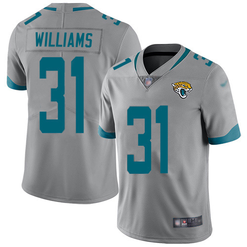 Jaguars #31 Darious Williams Silver Men's Stitched Limited Inverted Legend Jersey cheap jerseys for sale - CheapJerseys.Shop