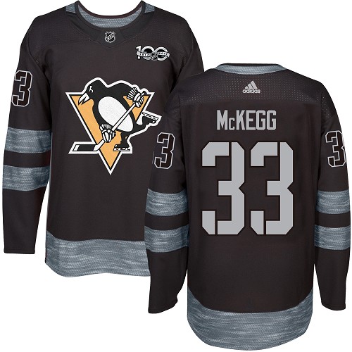 Pittsburgh Penguins #33 Greg McKegg Black 1917-2017 100th Anniversary Stitched Jersey Men's cheap jerseys for sale - CheapJerseys.Shop