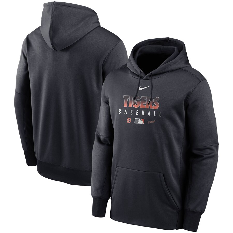 Men's Detroit Tigers Navy Authentic Collection Therma Performance Pullover Hoodie cheap jerseys for sale - CheapJerseys.Shop