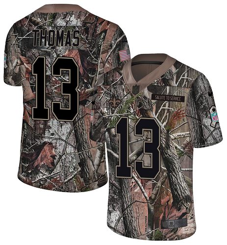 Saints #13 Michael Thomas Camo Youth Stitched Limited Rush Realtree Jersey cheap jerseys for sale - CheapJerseys.Shop