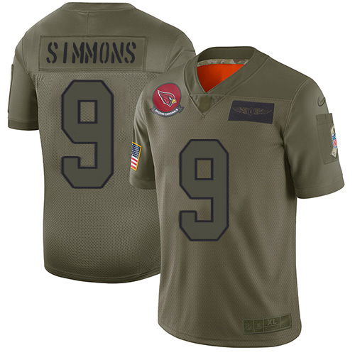 Cardinals #9 Isaiah Simmons Camo Men's Stitched Limited 2019 Salute To Service Jersey cheap jerseys for sale - CheapJerseys.Shop