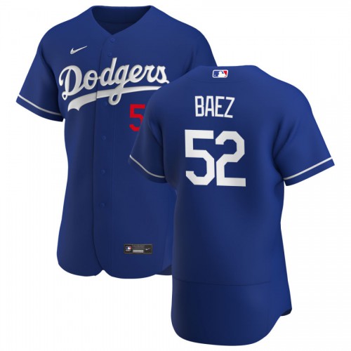 Los Angeles Los Angeles Dodgers #52 Pedro Baez Men's Royal Alternate 2020 Authentic Player Jersey Men's cheap jerseys for sale - CheapJerseys.Shop