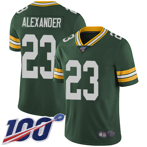 Packers #23 Jaire Alexander Green Team Color Men's Stitched 100th Season Vapor Limited Jersey cheap jerseys for sale - CheapJerseys.Shop