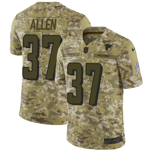 Atlanta Falcons #37 Ricardo Allen Camo Men's Stitched Limited 2018 Salute To Service Jersey Men's cheap jerseys for sale - CheapJerseys.Shop