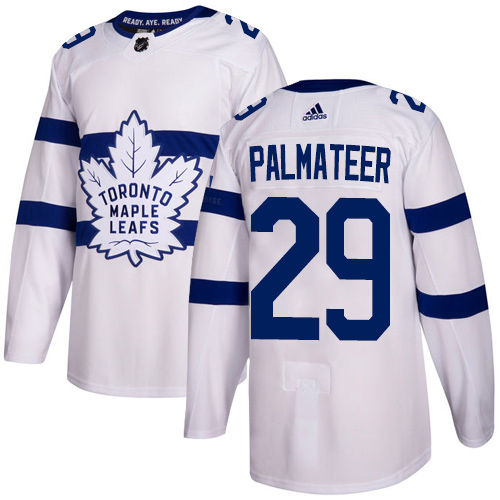 Maple Toronto Maple Leafs #29 Mike Palmateer White Authentic 2018 Stadium Series Stitched Jersey Men's cheap jerseys for sale - CheapJerseys.Shop