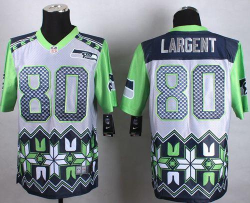 Seahawks #80 Steve Largent Grey Men's Stitched Elite Noble Fashion Jersey cheap jerseys for sale - CheapJerseys.Shop