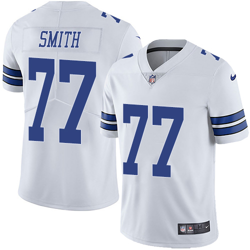 Dallas Cowboys #77 Tyron Smith White Men's Stitched Vapor Untouchable Limited Jersey Men's cheap jerseys for sale - CheapJerseys.Shop
