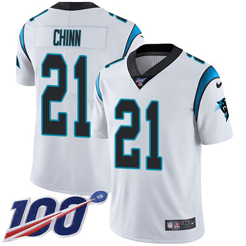 Panthers #21 Jeremy Chinn White Youth Stitched 100th Season Vapor Untouchable Limited Jersey cheap jerseys for sale - CheapJerseys.Shop