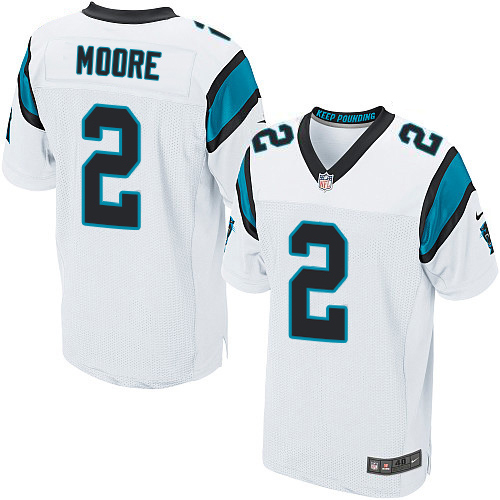 Panthers #2 DJ Moore White Men's Stitched New Elite Jersey cheap jerseys for sale - CheapJerseys.Shop