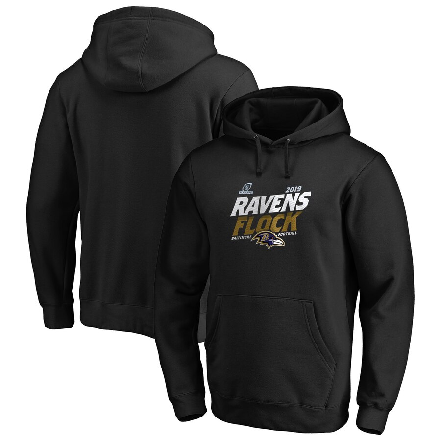 Baltimore Ravens 2019 Playoffs Bound Hometown Checkdown Pullover Hoodie Black cheap jerseys for sale - CheapJerseys.Shop