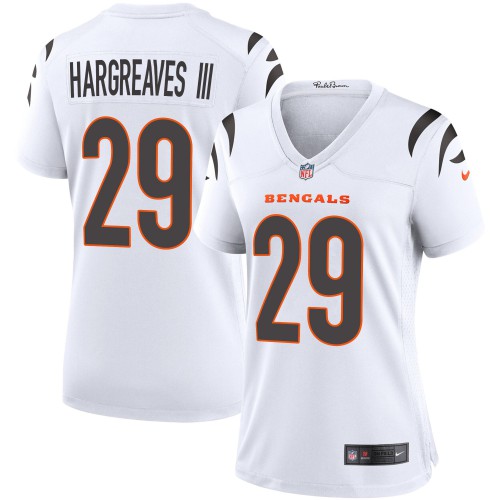Cincinnati Cincinnati Bengals #29 Vernon Hargreaves III White Women's Game Jersey Womens cheap jerseys for sale - CheapJerseys.Shop