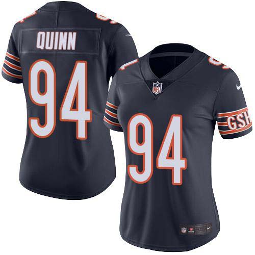 Chicago Bears #94 Robert Quinn Navy Blue Team Color Women's Stitched Vapor Untouchable Limited Jersey Womens cheap jerseys for sale - CheapJerseys.Shop