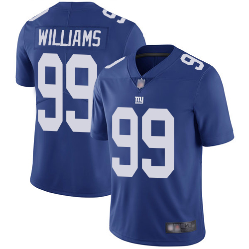 New York Giants #99 Leonard Williams Royal Blue Team Color Men's Stitched Vapor Untouchable Limited Jersey Men's cheap jerseys for sale - CheapJerseys.Shop