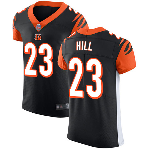 Bengals #23 Daxton Hill Black Team Color Men's Stitched Vapor Untouchable Elite Jersey cheap jerseys for sale - CheapJerseys.Shop