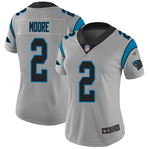 Panthers #2 DJ Moore Silver Women's Stitched Limited Inverted Legend Jersey cheap jerseys for sale - CheapJerseys.Shop