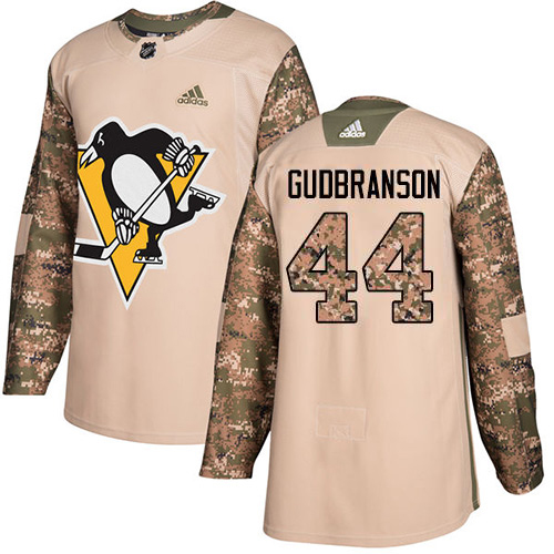 Pittsburgh Penguins #44 Erik Gudbranson Camo Authentic 2017 Veterans Day Stitched Jersey Men's cheap jerseys for sale - CheapJerseys.Shop