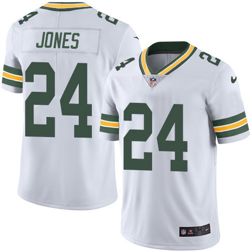 Green Bay Packers #24 Josh Jones White Youth Stitched Vapor Untouchable Limited Jersey Youth cheap jerseys for sale - CheapJerseys.Shop