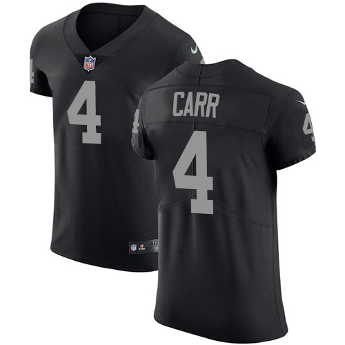 Raiders #4 Derek Carr Black Team Color Men's Stitched Vapor Untouchable Elite Jersey cheap jerseys for sale - CheapJerseys.Shop