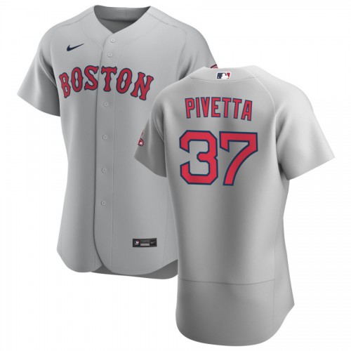 Boston Boston Red Sox #37 Nick Pivetta Men's Gray Road 2020 Authentic Team Jersey Men's cheap jerseys for sale - CheapJerseys.Shop