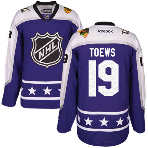 Chicago Blackhawks #19 Jonathan Toews Purple 2017 All-Star Central Division Stitched Youth Jersey Youth cheap jerseys for sale - CheapJerseys.Shop