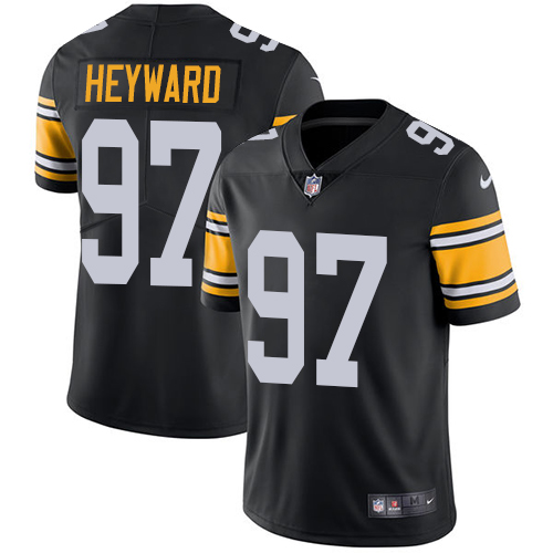 Pittsburgh Steelers #97 Cameron Heyward Black Alternate Youth Stitched Vapor Untouchable Limited Jersey Youth cheap jerseys for sale - CheapJerseys.Shop