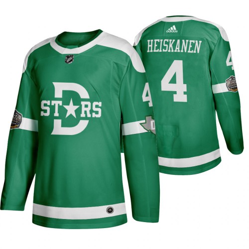 Dallas Dallas Stars #4 Miro Heiskanen Men's Green 2020 Winter Classic Retro Jersey Men's cheap jerseys for sale - CheapJerseys.Shop