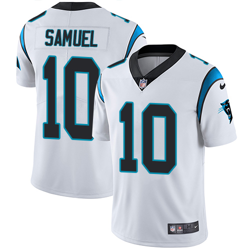 Carolina Panthers #10 Curtis Samuel White Youth Stitched Vapor Untouchable Limited Jersey Youth cheap jerseys for sale - CheapJerseys.Shop