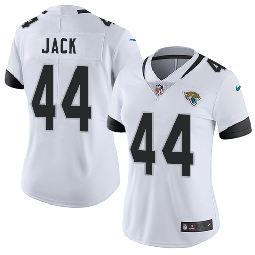 Jacksonville Jaguars #44 Myles Jack White Women's Stitched Vapor Untouchable Limited Jersey Womens cheap jerseys for sale - CheapJerseys.Shop