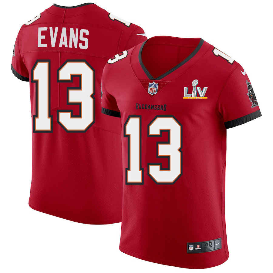 Tampa Bay Buccaneers #13 Mike Evans Men's Super Bowl LV Bound Red Vapor Elite Jersey cheap jerseys for sale - CheapJerseys.Shop