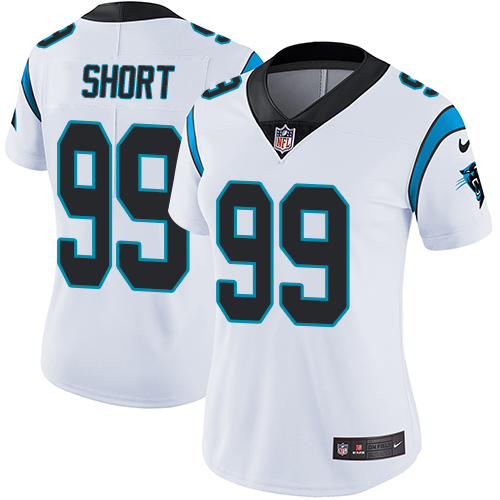 Carolina Panthers #99 Kawann Short White Women's Stitched Vapor Untouchable Limited Jersey Womens cheap jerseys for sale - CheapJerseys.Shop