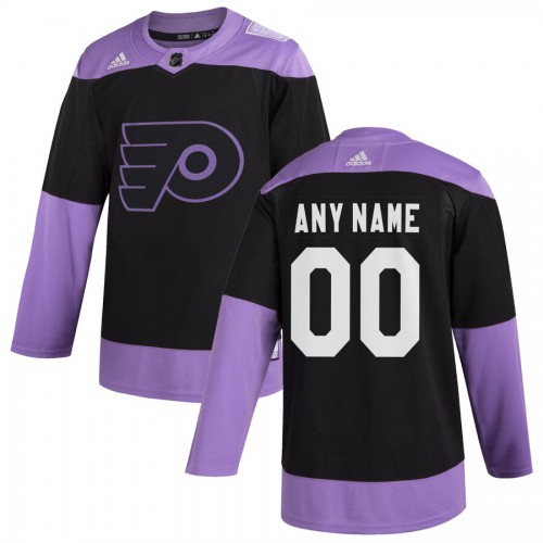 Philadelphia Flyers Hockey Fights Cancer Custom Practice Jersey Black cheap jerseys for sale - CheapJerseys.Shop