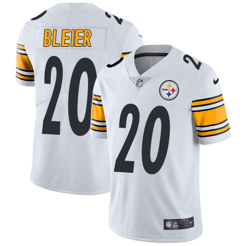 Pittsburgh Steelers #20 Rocky Bleier White Men's Stitched Vapor Untouchable Limited Jersey Men's cheap jerseys for sale - CheapJerseys.Shop