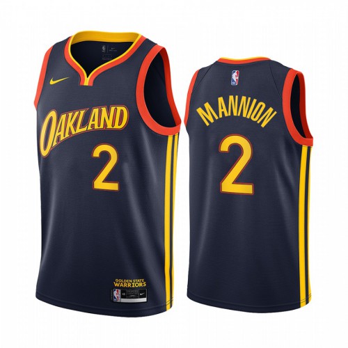 Golden State Warriors #2 Nico Mannion Navy Youth Swingman 2020-21 City Edition Jersey Youth cheap jerseys for sale - CheapJerseys.Shop