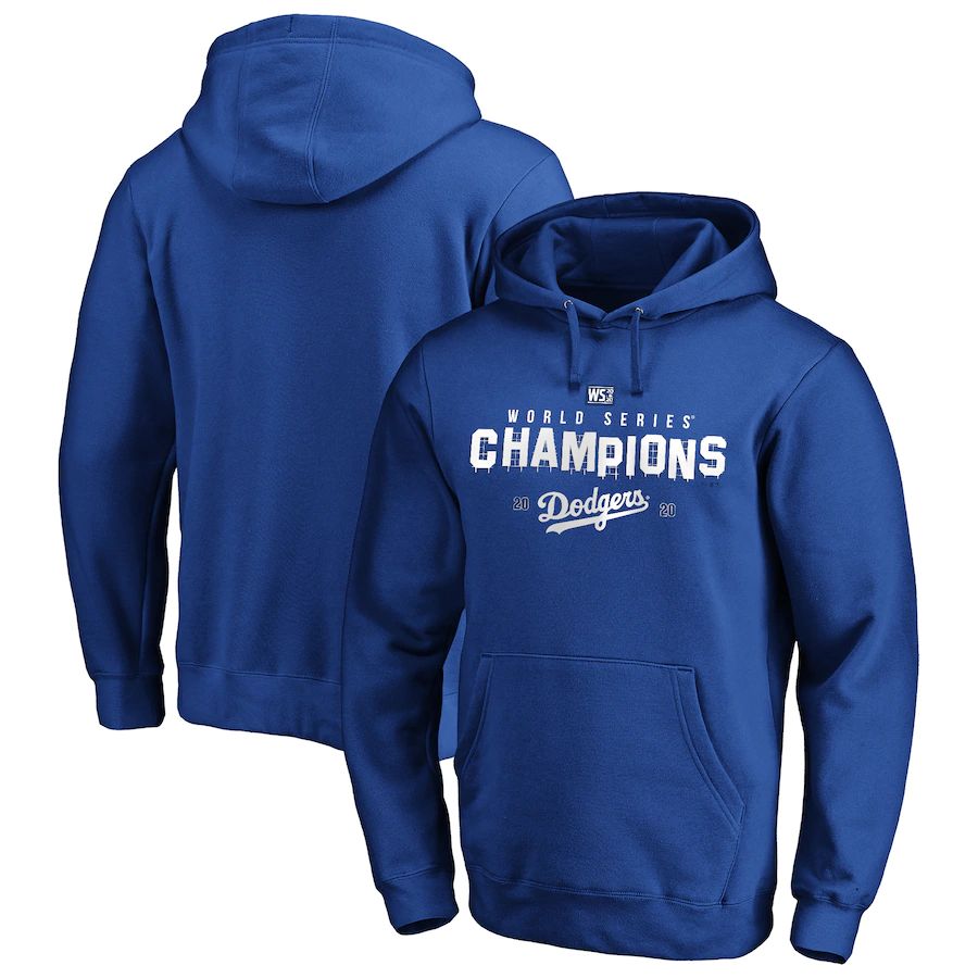 Los Angeles Dodgers 2020 World Series Champions Crush The Ball Hometown Pullover Hoodie Royal cheap jerseys for sale - CheapJerseys.Shop
