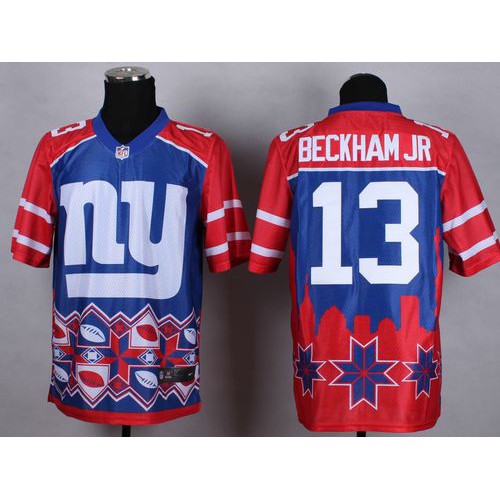 New York Giants #13 Odell Beckham Jr Blue Men's Stitched Elite Noble Fashion Jersey Men's cheap jerseys for sale - CheapJerseys.Shop