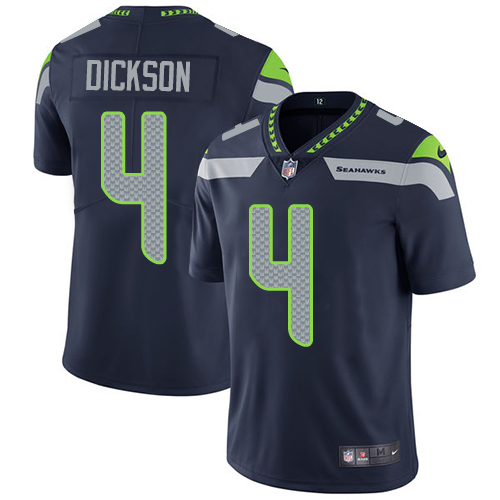 Seattle Seahawks #4 Michael Dickson Steel Blue Team Color Youth Stitched Vapor Untouchable Limited Jersey Youth cheap jerseys for sale - CheapJerseys.Shop