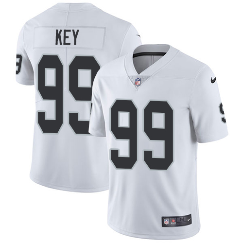 Las Vegas Raiders #99 Arden Key White Men's Stitched Vapor Untouchable Limited Jersey Men's cheap jerseys for sale - CheapJerseys.Shop
