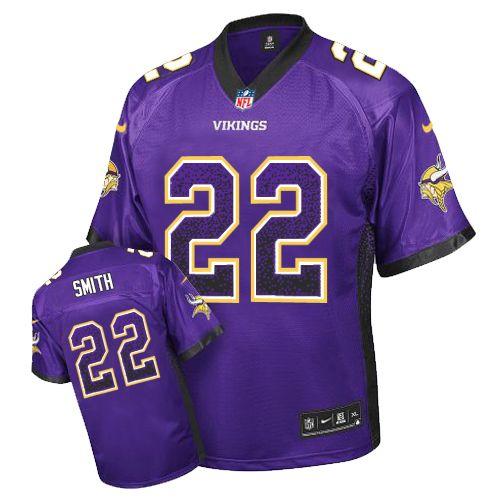 Vikings #22 Harrison Smith Purple Team Color Men's Stitched Elite Drift Fashion Jersey cheap jerseys for sale - CheapJerseys.Shop