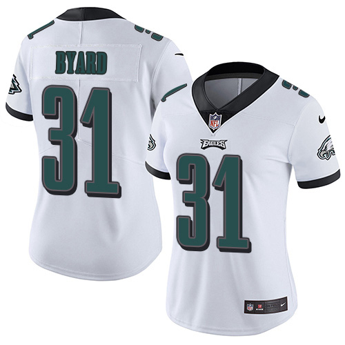 Eagles #31 Kevin Byard White Women's Stitched Vapor Untouchable Limited Jersey cheap jerseys for sale - CheapJerseys.Shop