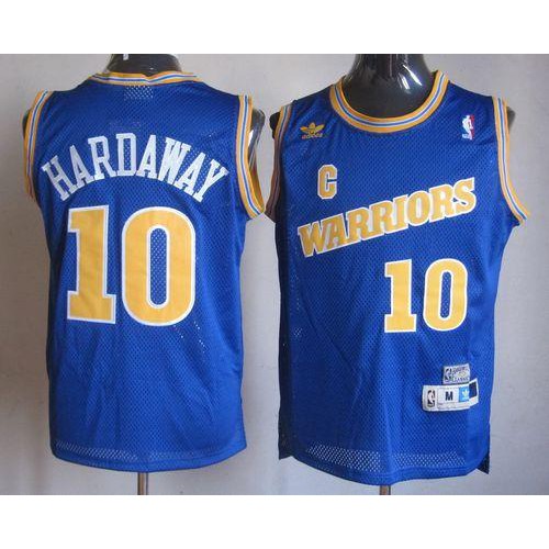 Golden State Warriors #10 Tim Hardaway Blue Throwback Stitched Jersey Mens cheap jerseys for sale - CheapJerseys.Shop