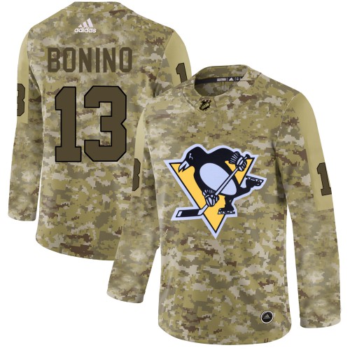 Pittsburgh Penguins #13 Nick Bonino Camo Authentic Stitched Jersey Men's cheap jerseys for sale - CheapJerseys.Shop