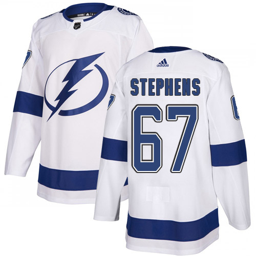 Tampa Bay Lightning #67 Mitchell Stephens White Road Authentic Youth Stitched Jersey Youth cheap jerseys for sale - CheapJerseys.Shop