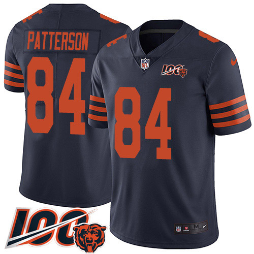 Chicago Bears #84 Cordarrelle Patterson Navy Blue Alternate Youth Stitched 100th Season Vapor Untouchable Limited Jersey Youth cheap jerseys for sale - CheapJerseys.Shop