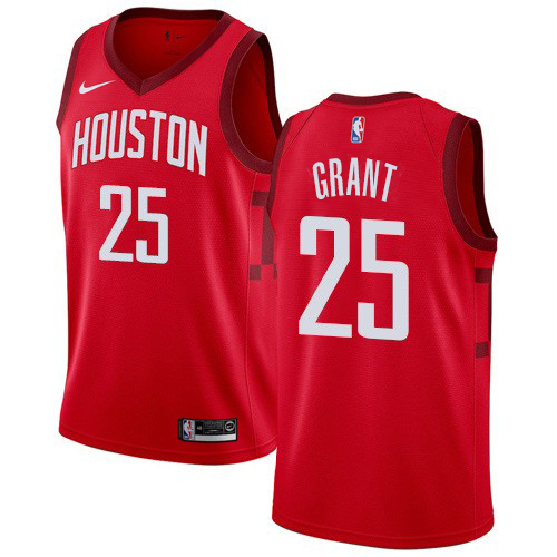 Houston Rockets #25 Jerian Grant Red Womens Swingman Earned Edition Jersey Womens cheap jerseys for sale - CheapJerseys.Shop