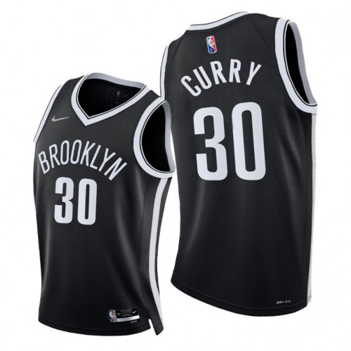 Brooklyn Nets #30 Seth Curry Mens 2021-22 75th Diamond Anniversary Jersey Black Mens cheap jerseys for sale - CheapJerseys.Shop