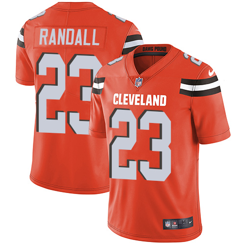Cleveland Browns #23 Damarious Randall Orange Alternate Youth Stitched Vapor Untouchable Limited Jersey Youth cheap jerseys for sale - CheapJerseys.Shop