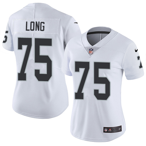 Las Vegas Raiders #75 Howie Long White Women's Stitched Vapor Untouchable Limited Jersey Womens cheap jerseys for sale - CheapJerseys.Shop