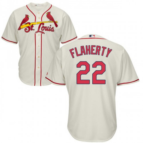 St.Louis Cardinals #22 Jack Flaherty Cream New Cool Base Stitched Jersey Men's cheap jerseys for sale - CheapJerseys.Shop