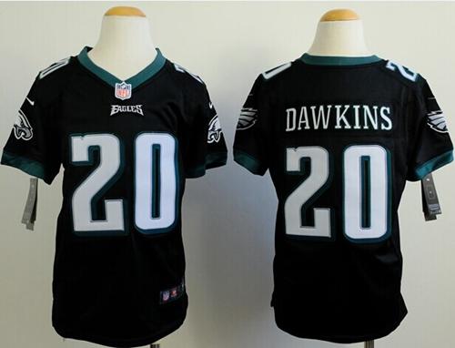 Eagles #20 Brian Dawkins Black Alternate Youth Stitched Elite Jersey cheap jerseys for sale - CheapJerseys.Shop